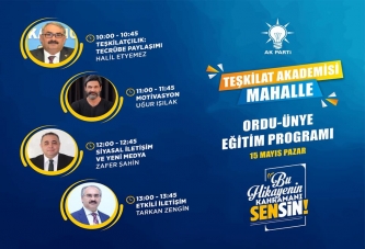 “ TÜM TEŞKİLATLARIMIZA HAYIRLI OLSUN”