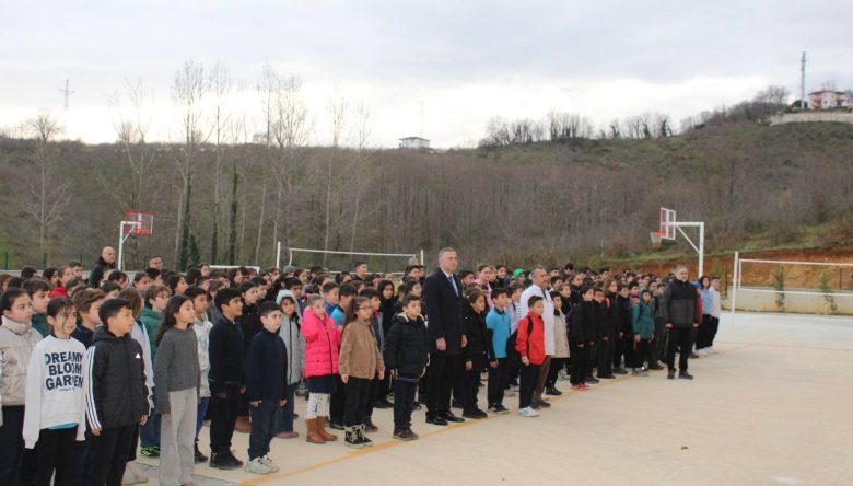 FATSA DOLUNAY ORTAOKULU’NDA 6 ŞUBAT DEPREMLERİ ANILDI