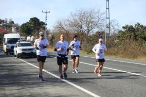 ORDULULAR GÜNÜ’NDE 52 KM KOŞTULAR