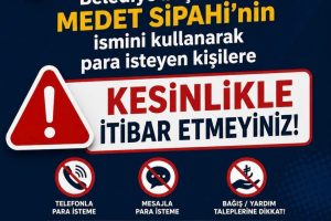 GÜLYALI BELEDİYESİ’NDEN VATANDAŞLARA DOLANDIRICILIK UYARISI