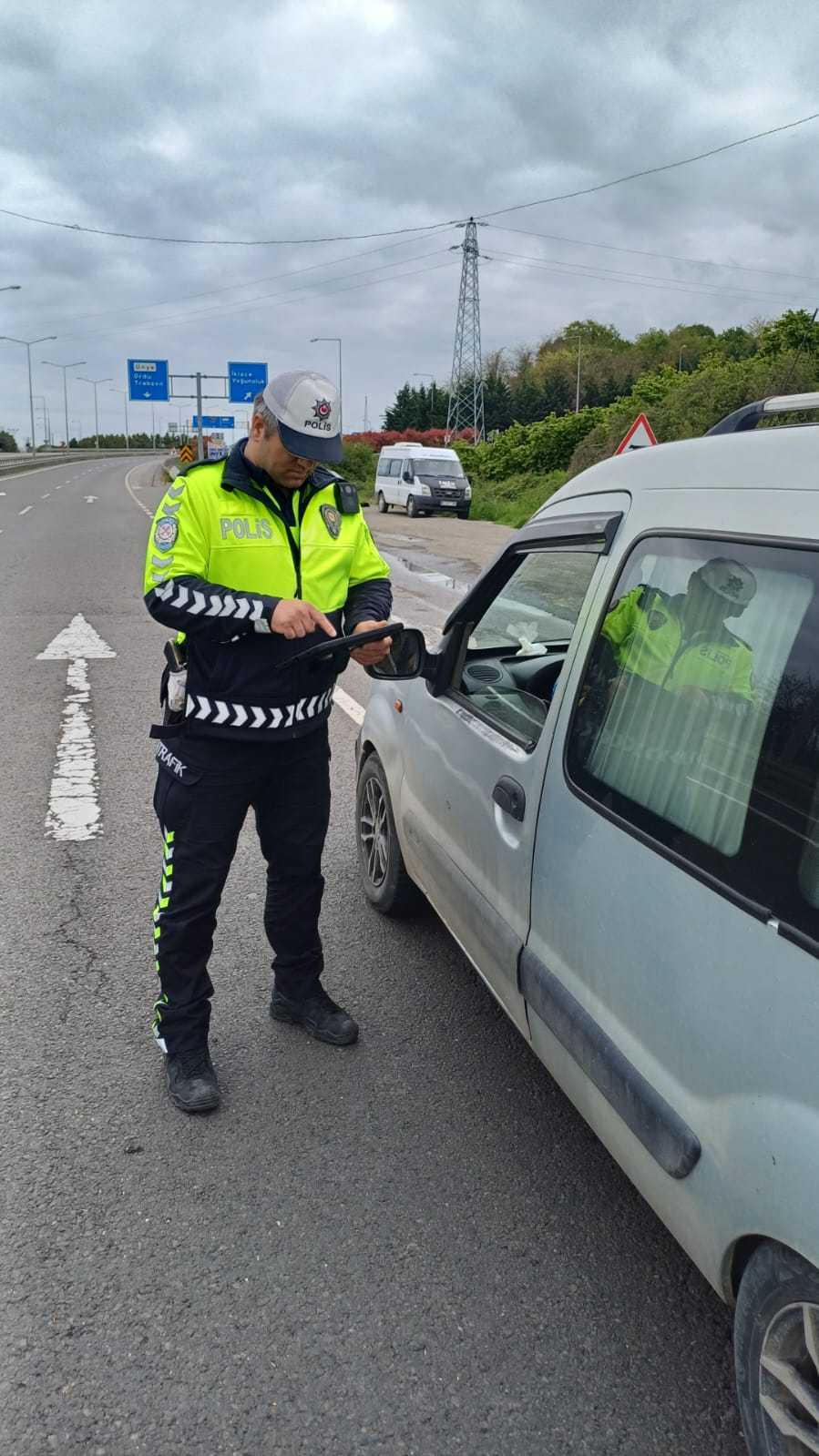 2 BİN 444 SÜRÜCÜYE İŞLEM YAPILDI