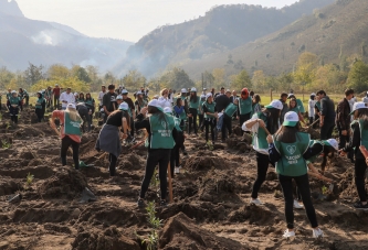 11 MİLYON FİDAN TOPRAKLA BULUŞTU