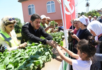 200 BİN FİDE TOPRAKLA BULUŞTU