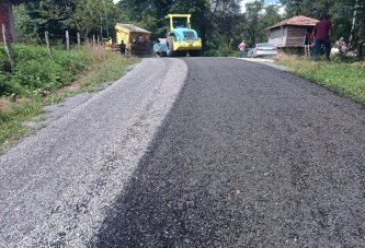 AKKUŞ, ESENTEPE’DE ASFALT SEVİNCİ