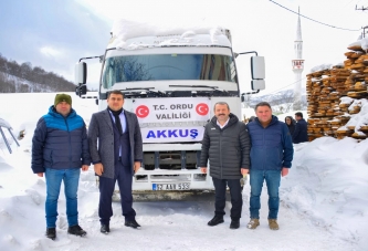 AKKUŞ’TA YARDIM SEFERBERLİĞİ