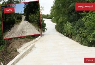 ALTINORDU’DAN TURİZMİN GÖZBEBEĞİNE GİDEN YOLA KONFOR