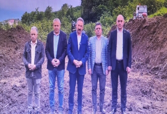 AYBASTI ÇEVRE YOLU BAŞLADI