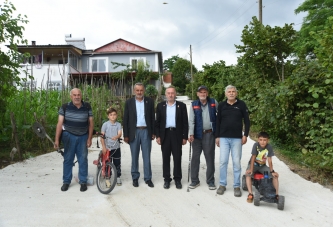 BAŞKAN TEPE, VERDİĞİ SÖZÜ TUTTU