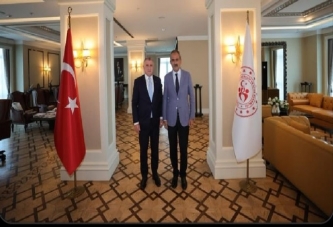 BAŞKAN TEPE'DEN VEKİL ÖZER'E TEŞEKKÜR