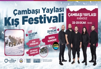 ÇAMBAŞI KIŞ FESTİVALİNE HAZIR