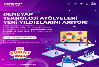 DENEYAP BAŞVURULARI BAŞLADI