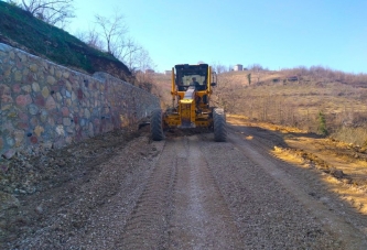 FATSA’DA YOL ÇALIŞMALARI