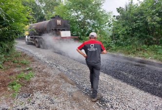 GÖLKÖY’ÜN YOLLARI ASFALT İLE BULUŞUYOR