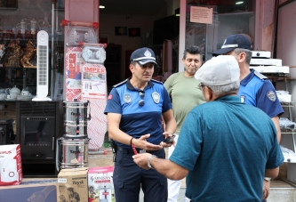 KALDIRIM İŞGALLERİNE SIKI DENETİM