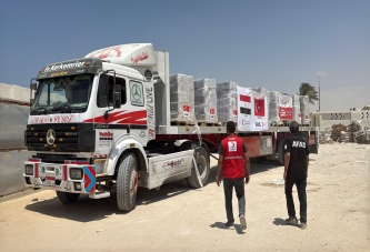 KIZILAY’DAN 3000 TON GIDA YARDIMI