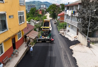 KORGAN’IN MERKEZİ ASFALTLANIYOR