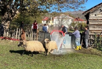 KOYUN YIKAMA BANYOLARI HİZMETE SUNULDU