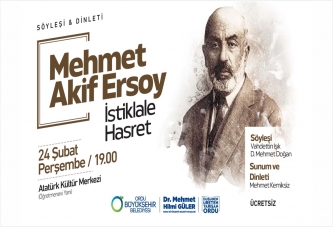 MEHMET AKİF ERSOY ANILACAK