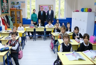 MÜDÜR BEKYÜREK İSMETPAŞA İLKOKULUNU ZİYARET ETTİ