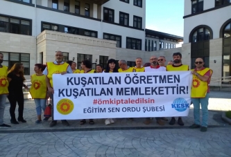 “ÖĞRETMENLİK MESLEK KANUNU İPTAL EDİLSİN!”