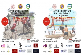 ORDU’DA GENÇLİK HAFTASI COŞKUSU