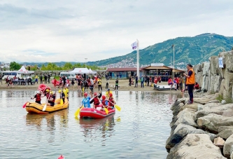 RAFTİNG MÜSABAKALARI BAŞLADI