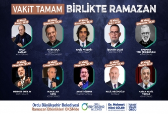 RAMAZAN COŞKUSU 19 İLÇEDE YAŞANACAK