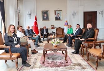 SANKON HEYETİNDEN VALİ MUAMMER EROL’A ZİYARET