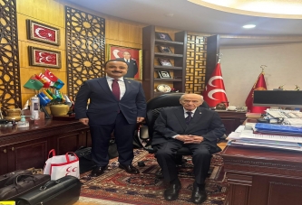 ŞANLITÜRK'TEN MHP LİDERİNE ZİYARET
