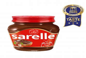 SARELLE KAKAOLU FINDIK EZMESİ, SUPERİOR TASTE AWARD’TAN ÜÇ YILDIZ ALDI