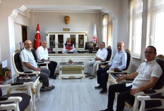 TARIM İL MÜDÜRLERİNE TÜRKİYE KAMU SEN’DEN ZİYARET