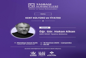 TAŞBAŞI SOHBETLERİ’NDE HAFTANIN KONUSU TİYATRO