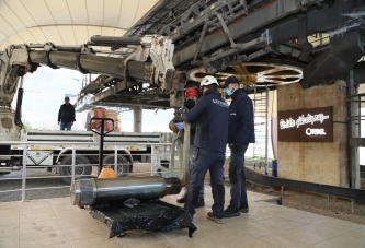 TELEFERİKTE ÇALIŞMALAR BAŞLADI