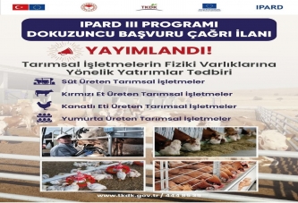TKDK DOKUZUNCU BAŞVURU ÇAĞRI İLANINA ÇIKTI