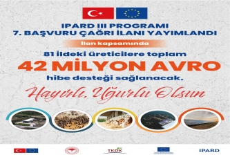 TKDK YEDİNCİ BAŞVURU ÇAĞRI İLANINA ÇIKTI