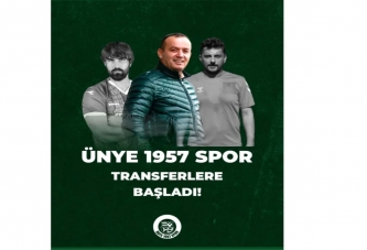 ÜNYE 57 TRANSFERE HIZ VERDİ