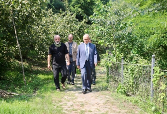 VALİ EROL, KÜPKAYA KANYONU’NUNDA İNCELEMEDE BULUNDU