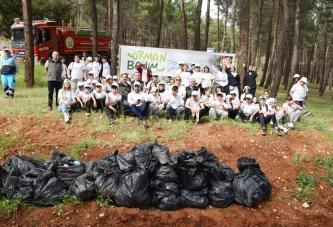 YANGINLARA KARŞI ORMANLAR TEMİZLENDİ