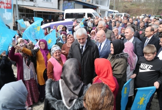 YILMAZ, İLÇELERİ KARIŞ KARIŞ GEZİYOR