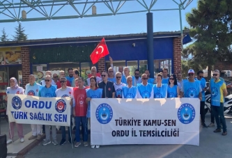 YILMAZ; “İNSANCA YAŞAM MÜCADELESİ VERİYORUZ”