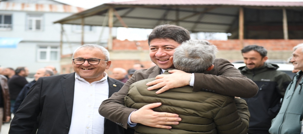 BAŞKAN TÖREN’E SEVGİ SELİ