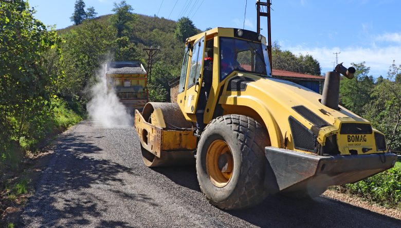 ÇAMAŞ, ÇAVUŞBAŞI YOLU ASFALTLANDI