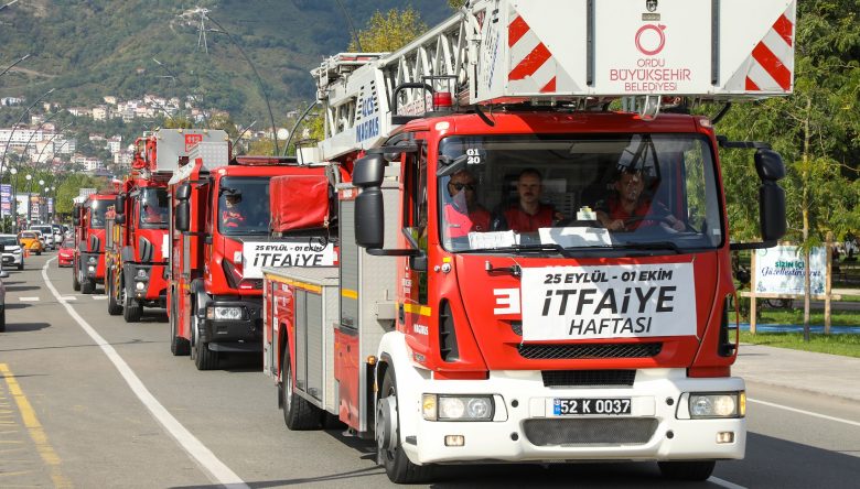 İTFAİYE HAFTASI BAŞLADI