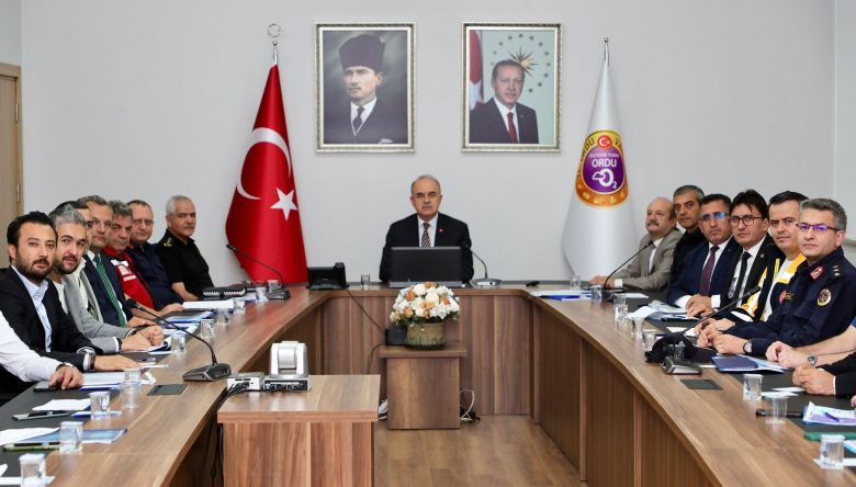 İL AFET MÜDAHALE PLANI MASABAŞI TATBİKATI YAPILDI