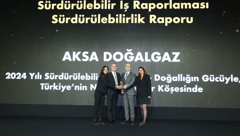 AKSA DOĞALGAZ’ A ÖDÜL
