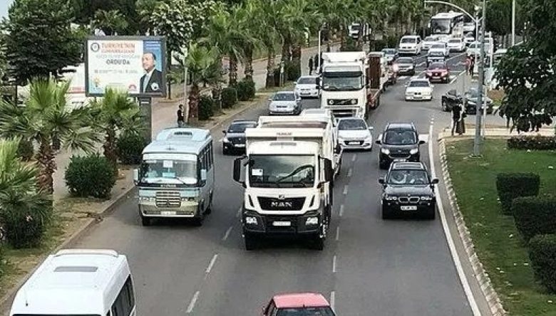 ORDU’DA ARAÇ SAYISI 200 BİNİ GEÇTİ