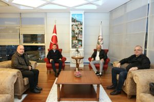 ALTAY’DAN BAŞKAN TEPE’YE ZİYARET