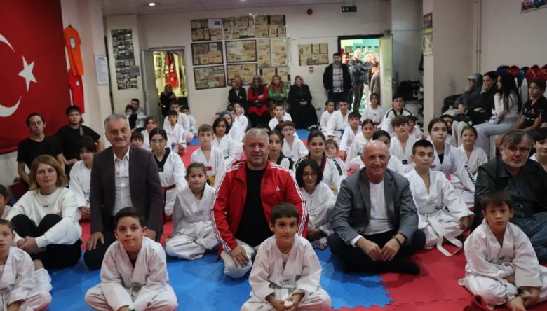 ÜNYE’DE KUŞAK TERFİ HEYECANI YAŞANDI