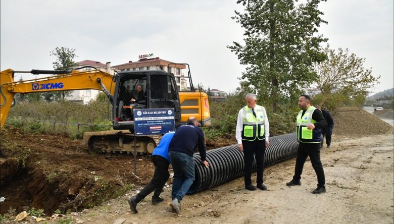 TURNASUYU’NA YENİ YAĞMUR SUYU HATTI