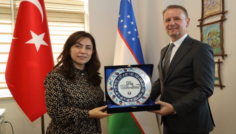 NEGMATOVA’DAN REKTÖR BAŞ’A ZİYARET